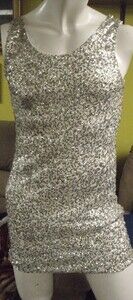 SUGAR & SPICE MISSES SEQUIN DRESS SIZE XL